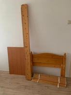 Ledikant, Huis en Inrichting, Slaapkamer | Bedden, 90 cm, Eenpersoons, Wit, Ophalen of Verzenden