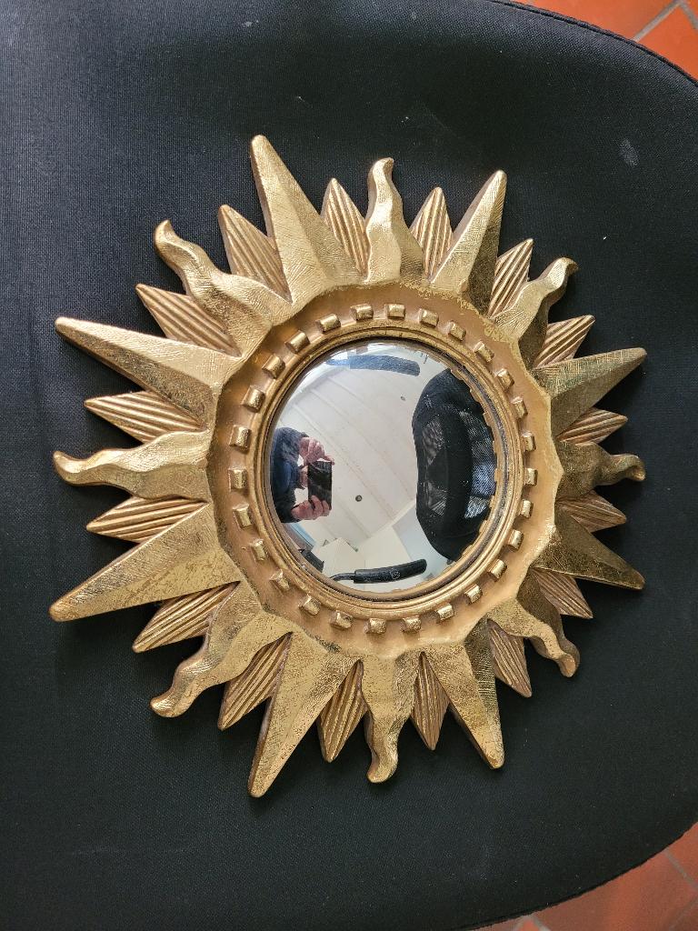 Zonnespiegel 30cm, Huis en Inrichting, Ophalen, Minder dan 50 cm, Rond, Zo goed als nieuw