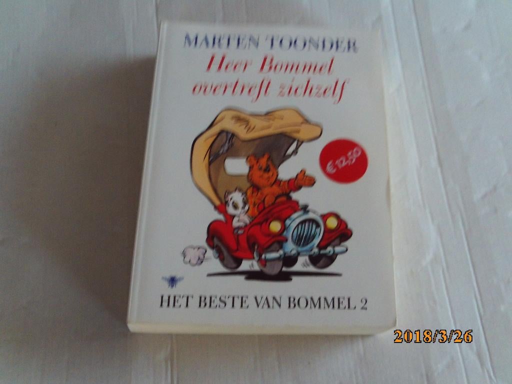 heer bommel overtreft zichtzelf - marten toonder, Boeken, Eén stripboek, Ophalen of Verzenden, Gelezen