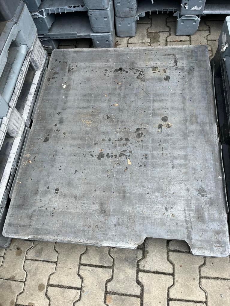 Te koop stevige dichte kunstof plastic pallets vlonder tent, Ophalen of Verzenden, Gebruikt