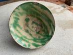 Spaans antieke schaal diam.34 cm.hoog 14 cm., Ophalen of Verzenden
