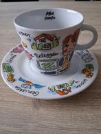 Blond Amsterdam ABN AMRO Kop en Schotel, Blond Amsterdam, Keramiek, Ophalen of Verzenden, Zo goed als nieuw