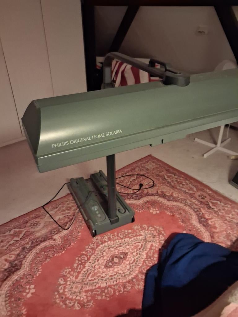 Philips Original Home Solaria Zonnebank. Ophalen in Twello., Witgoed en Apparatuur, Ophalen, Gebruikt, Zonnebank enkelzijdig, Minder dan 10 lampen
