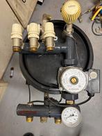 Albrand 3 groeps Vloerverwarmingsverdeler met pomp, 30 tot 80 cm, Gebruikt, Verzenden, Overige typen