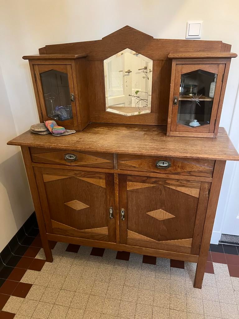 Kast dressoir Amsterdamse school, Antiek en Kunst, Antiek | Meubels | Kasten, Ophalen