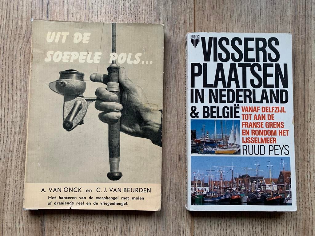 Hengelsport visboeken viisen visserij visplaatsen old skool, Ophalen of Verzenden, Zo goed als nieuw, Boek of Tijdschrift