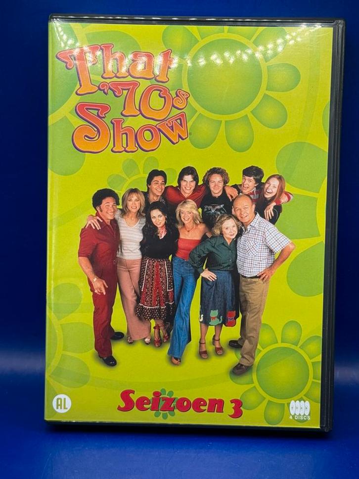That '70s Show complete Seizoen 3 DVD NL versie ZGAN, Cd's en Dvd's, Dvd's | Tv en Series, Zo goed als nieuw, Komedie, Boxset