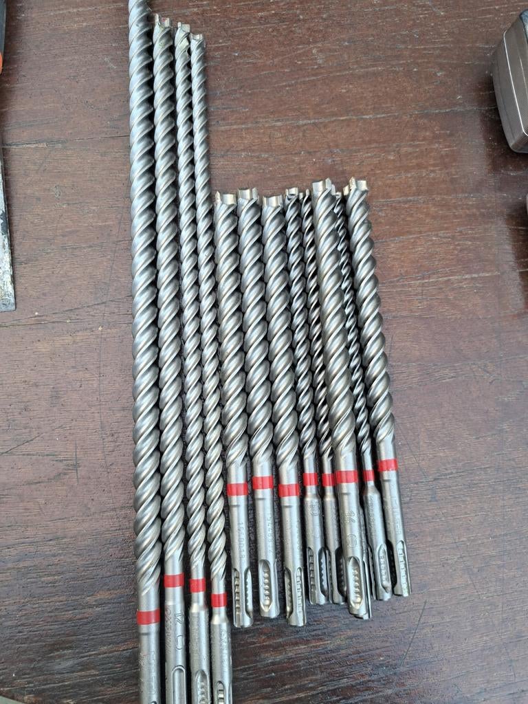 Hilti SDS Steenboren Set - 13 Stuks Nieuw, Doe-het-zelf en Verbouw, Gereedschap | Boormachines, Ophalen of Verzenden, Nieuw, Overige typen