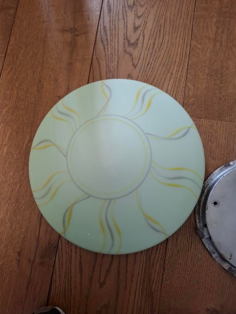 Jaren 60 plafonnière, Huis en Inrichting, Lampen | Plafondlampen, Ophalen of Verzenden