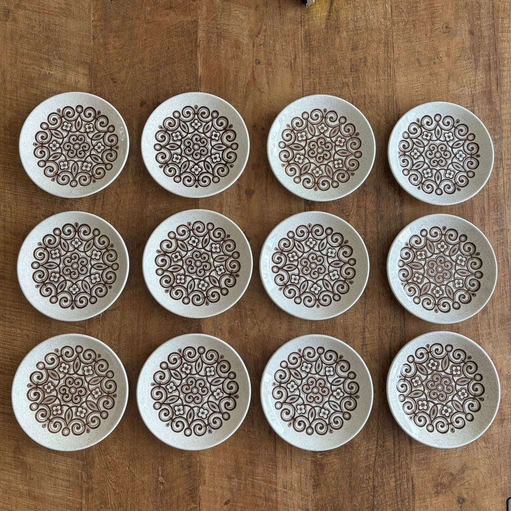 Vintage Biltons gebaksbordjes- 16,5 cm, Ophalen