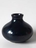 Vintage Adco Bolvaasje – Art Deco – Diepblauw (258), Huis en Inrichting, Woonaccessoires | Vazen, Ophalen, Overige kleuren, Aardewerk of Porselein