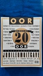 OOR 20 Jaar 1971 -1991 Jubileumnummer Reed U2 Hendrix, Ophalen of Verzenden, Zo goed als nieuw, Muziek, Film of Tv