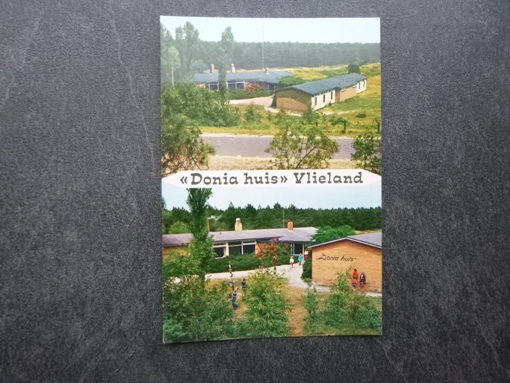 Vlieland, Donia huis 1971, Verzenden, 1960 tot 1980, Ongelopen, Waddeneilanden