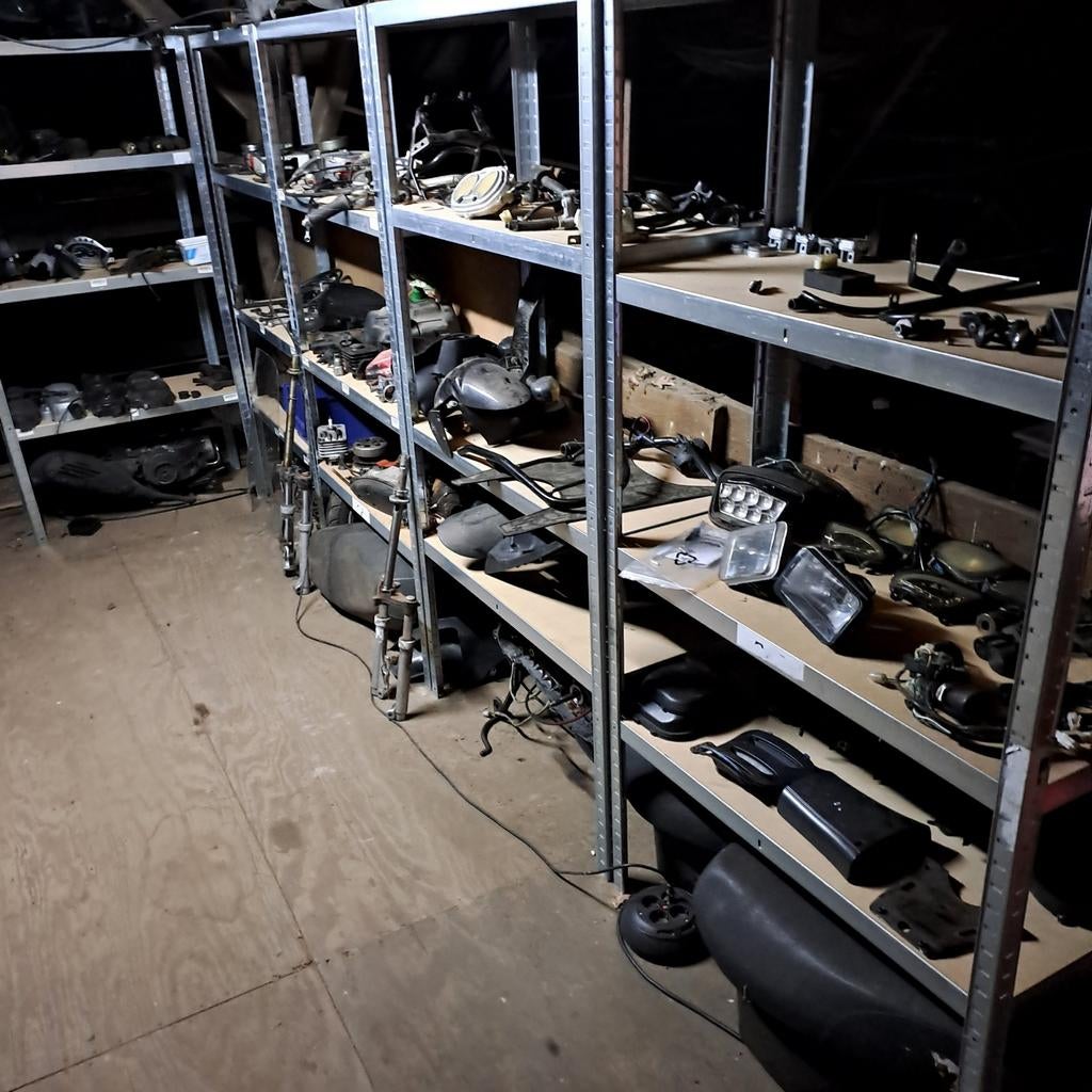 Grote voorraad agm/lasouris/BTC/gts/iva GY6 onderdelen, Ophalen of Verzenden