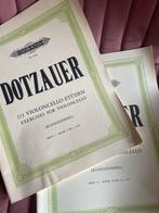 Dotzauer 113 violoncello etüden Deel 1+2, Muziek en Instrumenten, Gebruikt, Klassiek, Les of Cursus, Ophalen of Verzenden