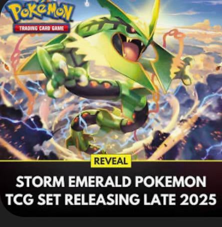 Pre order:Pokemon Storm Emerald ETB (Elite Trainer Box) Case, Ophalen of Verzenden
