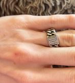 Buddha to buddha ring, Ophalen of Verzenden, Dame of Heer, Zilver, Kleiner dan 17