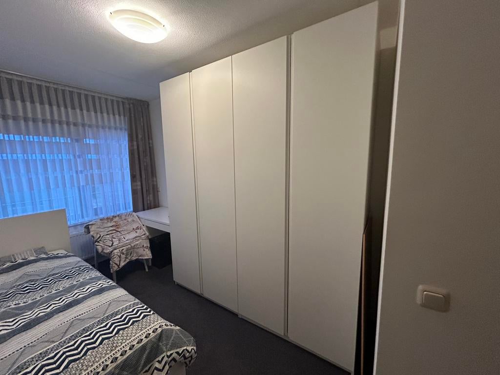 Grote ikea Pax / Forsand kledingkast wit, Ophalen, Zo goed als nieuw, 50 tot 75 cm, 200 cm of meer