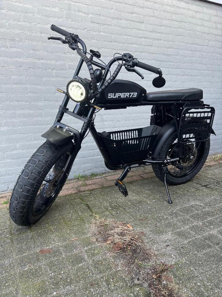 Super73 S2 Galaxy Black 'zeer compleet', Fietsen en Brommers, Elektrische fietsen, Gebruikt, Overige merken, 59 cm of meer, 50 km per accu of meer