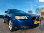 Volvo V50 1.8 Edition I_NETTE AUTO_, Voorwielaandrijving, 4 cilinders, Blauw, Grijs