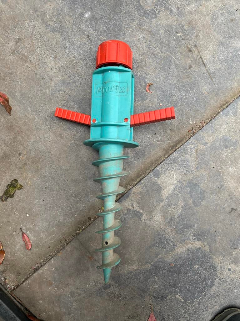 ProFix parasol grondanker, Ophalen, Gebruikt