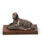 Te koop  castle-brons beeld van een Setter, Ophalen of Verzenden, Zo goed als nieuw, Dier