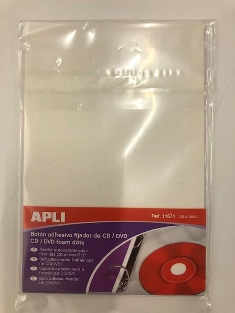 CD DVD foam dots, Ophalen of Verzenden, Nieuw