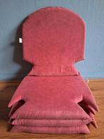 Vier stoelkussens, Huis en Inrichting, Woonaccessoires | Kussens, Ophalen of Verzenden, Nieuw, Roze, Vierkant