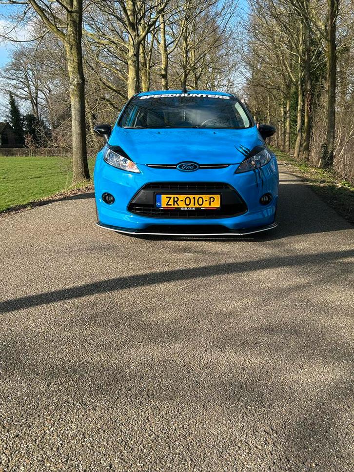 Unieke Ford Fiesta 2009 Blauw, Auto's, Ford, Particulier, Fiësta, Adaptieve lichten, Airbags, Airconditioning, Android Auto, Apple Carplay