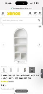 OPZOEK naar de Xenos Zaha Organic Kast - Wit MDF, Met plank(en), 100 tot 150 cm, Zo goed als nieuw, 25 tot 50 cm