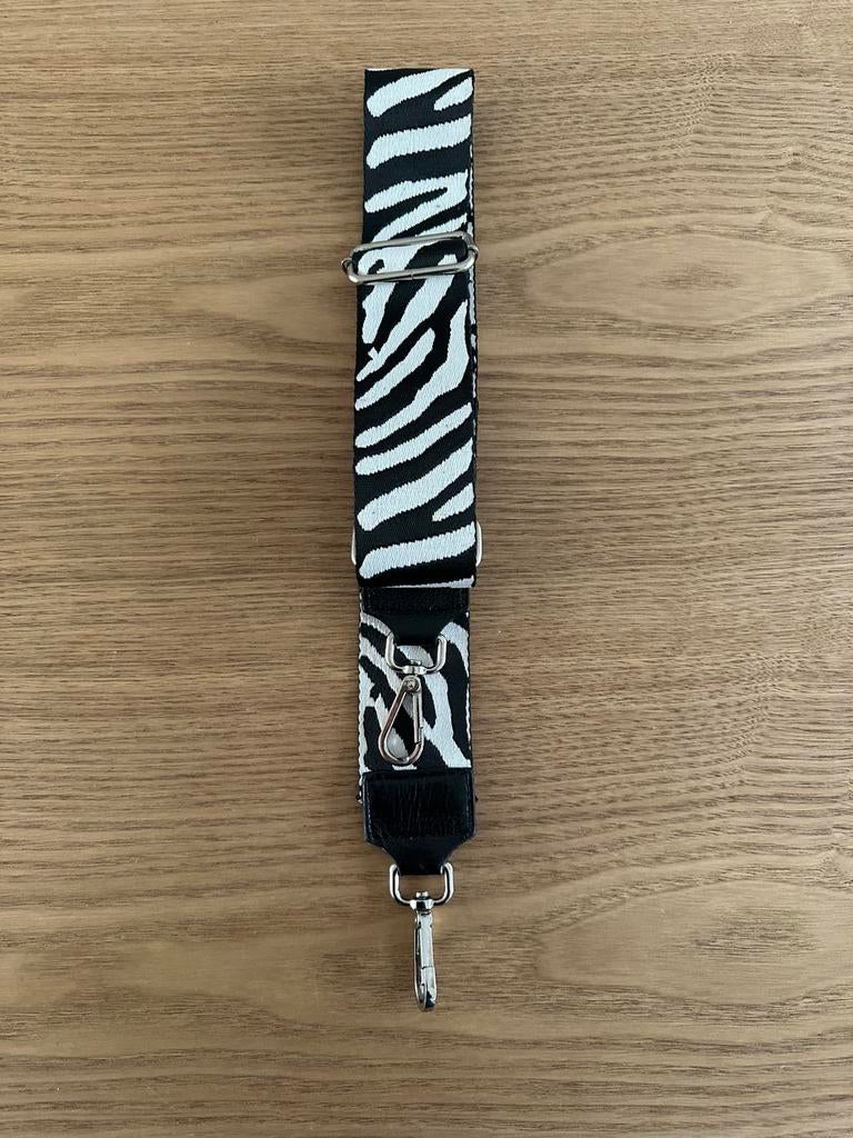 Schouderriem voor een tas verstelbaar zebra print, Ophalen of Verzenden, Zo goed als nieuw