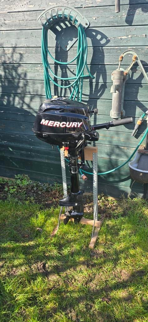 Mercury 3,5 pk 4 takt kortstaart, Ophalen, Gebruikt, Minder dan 5 pk, Viertaktmotor