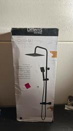 Nieuw Differnz Thermoline Square Douche Komplettset - Zwart, Doe-het-zelf en Verbouw, ., Nieuw, Ophalen of Verzenden, Douche