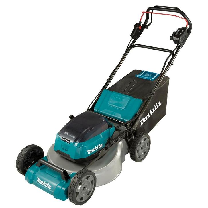 Grasmaaier Makita DLM465Z, Tuin en Terras, Grasmaaiers, Nieuw, Accu-grasmaaier, 40 t/m 49 cm, Cirkelmaaier, Elektrische starter