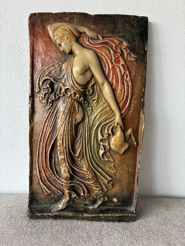 Oude Gips reproductie Bacchant met offerdier, Ophalen