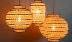 Nieuwe Dutchbone Ming Hanglamp - Oosterse Sfeer 50 cm bol, Ophalen of Verzenden, Nieuw, Metaal, 50 tot 75 cm