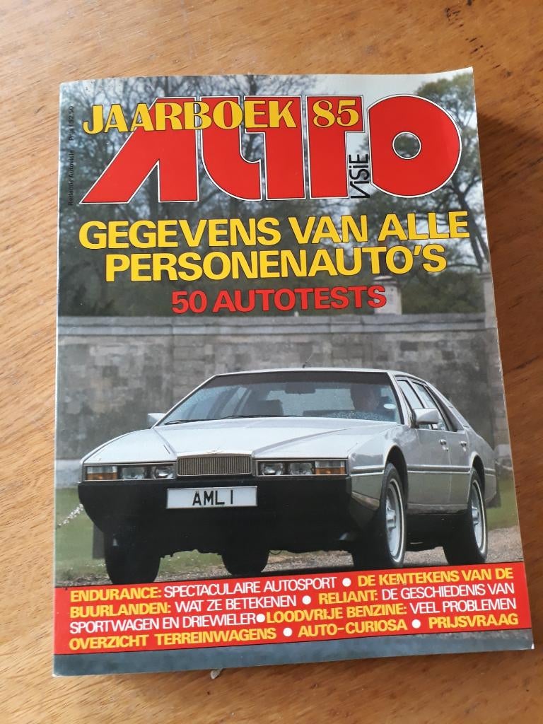 Autovisie Jaarboek 1985, Ophalen of Verzenden, Gelezen, Algemeen