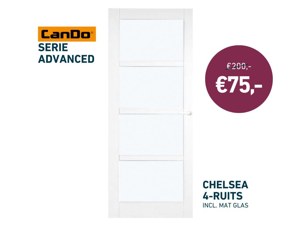 CanDo binnendeur - Advanced serie - ALLES MOET WEG!