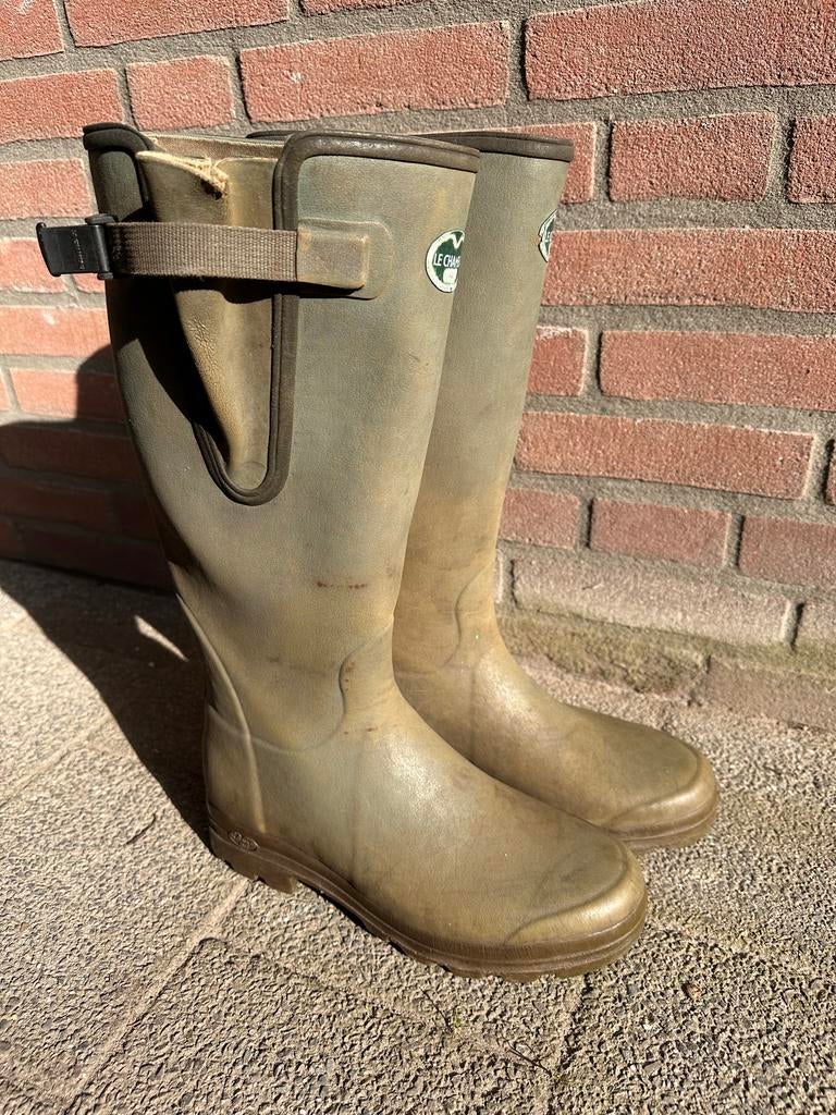 Le Chameau Vierzon rubber laarzen, Ophalen of Verzenden, Gedragen, Overige kleuren, Regenlaarzen