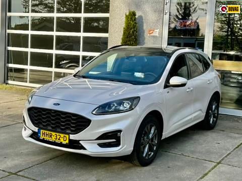 Ford KUGA 2.5 PHEV ST-Line X|Pano|Trekhaak|Alcantara|Head-Up, Auto's, Ford, 14 kWh, Gebruikt, 4 cilinders, Verwarming stoelen achter