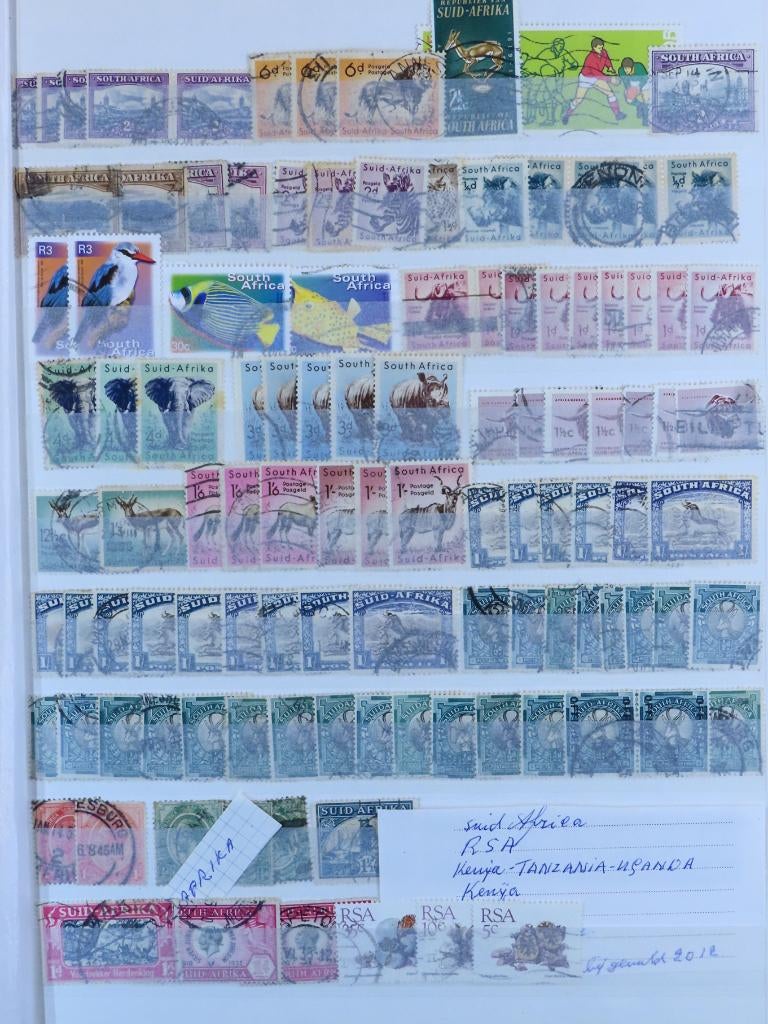 ZUID-AFRIKA/ iets DIVERSEN AFRIKA - (E346), Ophalen of Verzenden, Buitenland