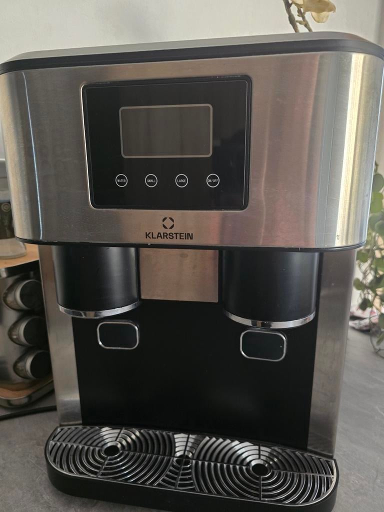 Klarstein Ijsblokjesmachine - Perfect voor elke gelegenheid, Witgoed en Apparatuur, IJsmachines, Ophalen of Verzenden, Zo goed als nieuw