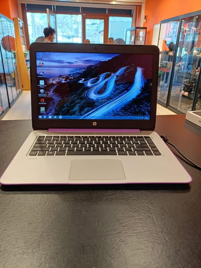 HP Stream Laptop | 2GB Ram | AMD Processor | AMD Radeon R3, Minder dan 4 GB, Qwerty, Minder dan 2 Ghz, AMD