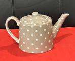 theepot Green Gate Copenhagen, kleur bruin/beige polkadot, Ophalen, Overige typen, Zo goed als nieuw, Overige stijlen