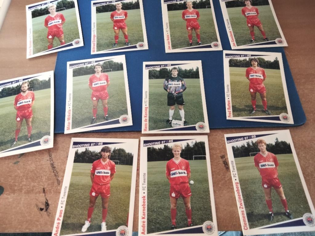 Shooting Stars fc twente 91-92, Verzamelen, Sportartikelen en Voetbal, Ophalen of Verzenden, Zo goed als nieuw, F.C. Twente, Poster, Plaatje of Sticker