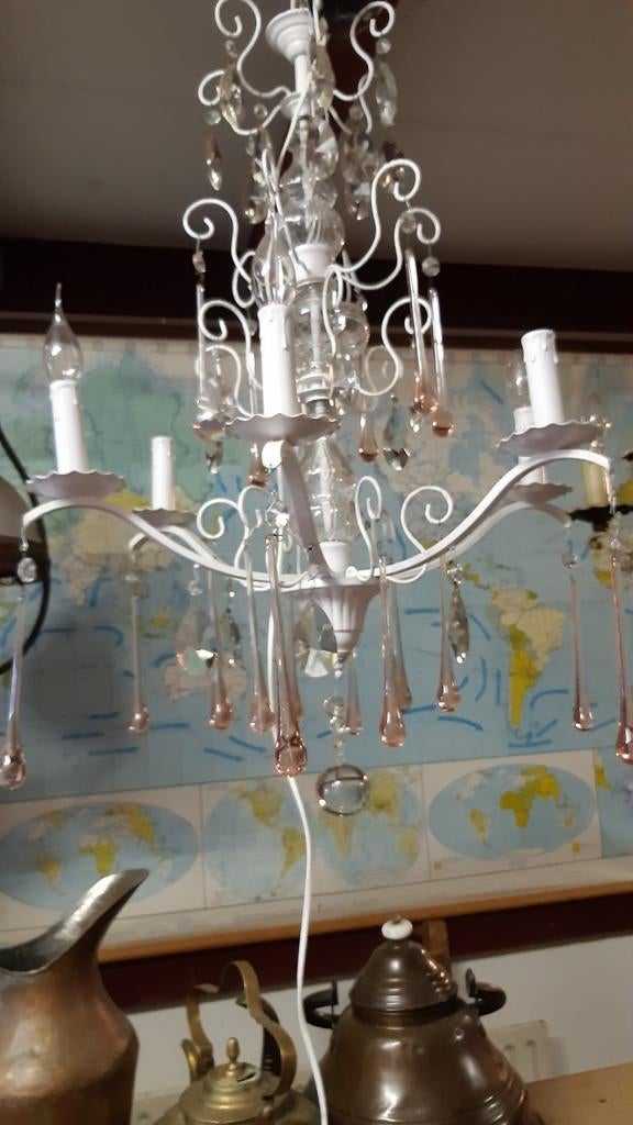 Kroonluchter, Ophalen