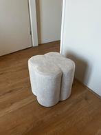 Leenbakker poef ecru, Minder dan 50 cm, Nieuw, Ophalen of Verzenden, Stof