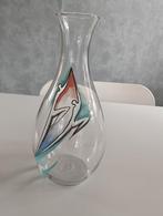 Handbeschilderde glazen karaf, Ophalen of Verzenden