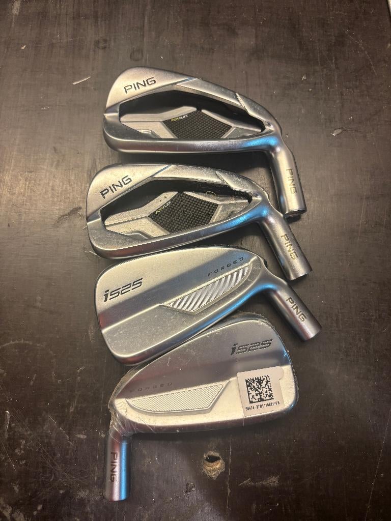 4 golfkoppen en 19 shafts, Ophalen, Zo goed als nieuw, Club, Ping