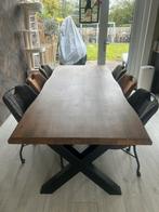 Eettafel, Huis en Inrichting, Tafels | Eettafels, Ophalen, 100 tot 150 cm, 200 cm of meer, Zo goed als nieuw